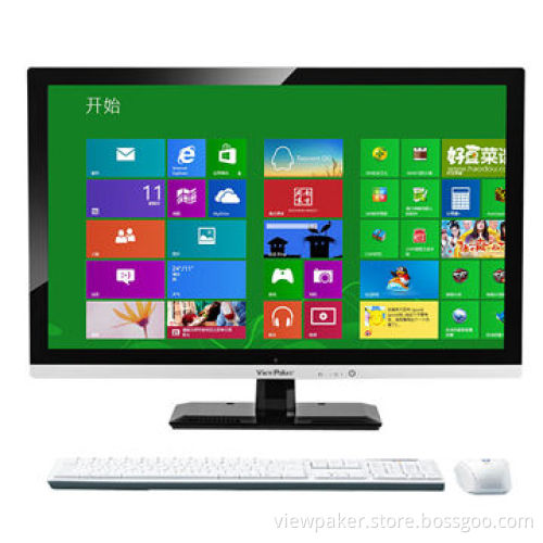 19.5-inch All-in-one Computer for Barebone, M-ATX, Low-power, Intel CPU, M-ATX/ ATX PSU